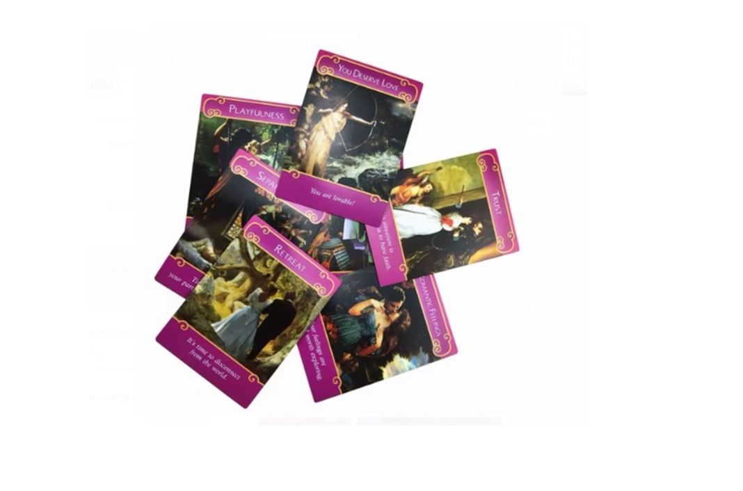JUEGO DE 44 CARTAS ORACULO THE ROMANCE ANGELS-2