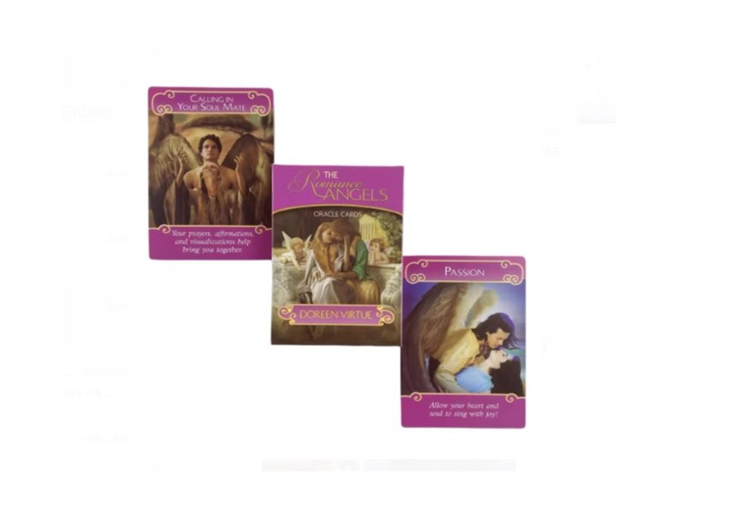 JUEGO DE 44 CARTAS ORACULO THE ROMANCE ANGELS-4