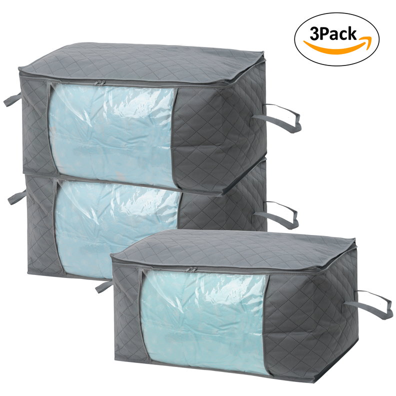 Pack 3 Bolsas Organizadoras Almacenaje Jumbo 90 Litros-0