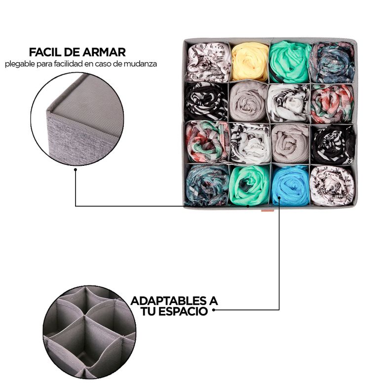 Organizador 16 Divisiones Carry All  -2