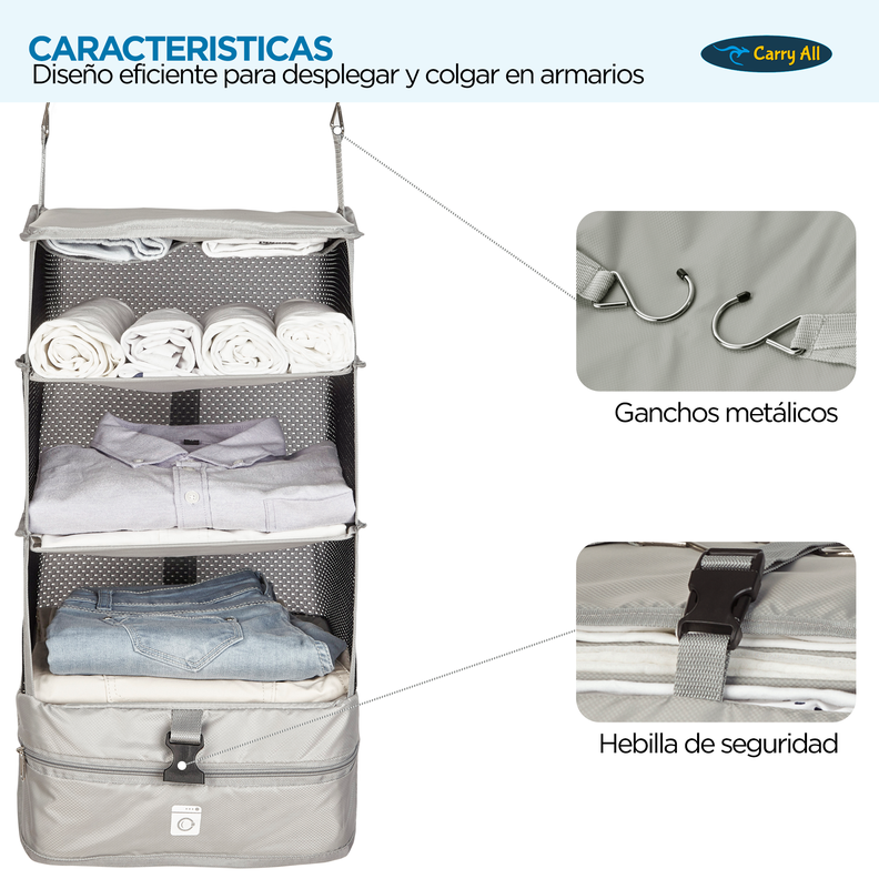 Organizador De Maleta Viaje Carry All Travel Closet S -2