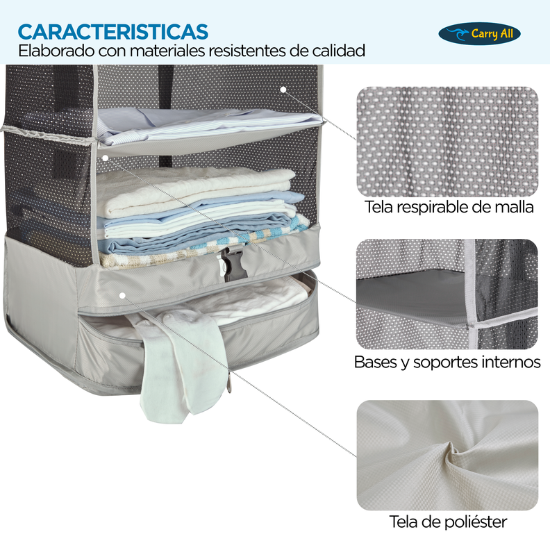 Organizador De Maleta Viaje Carry All Travel Closet S -4