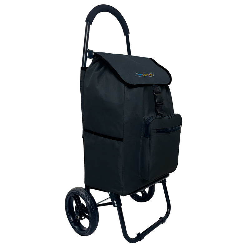 Carrito de Compras Plegable Carry All Sidney 55 Litros Tipo Yegua Negro