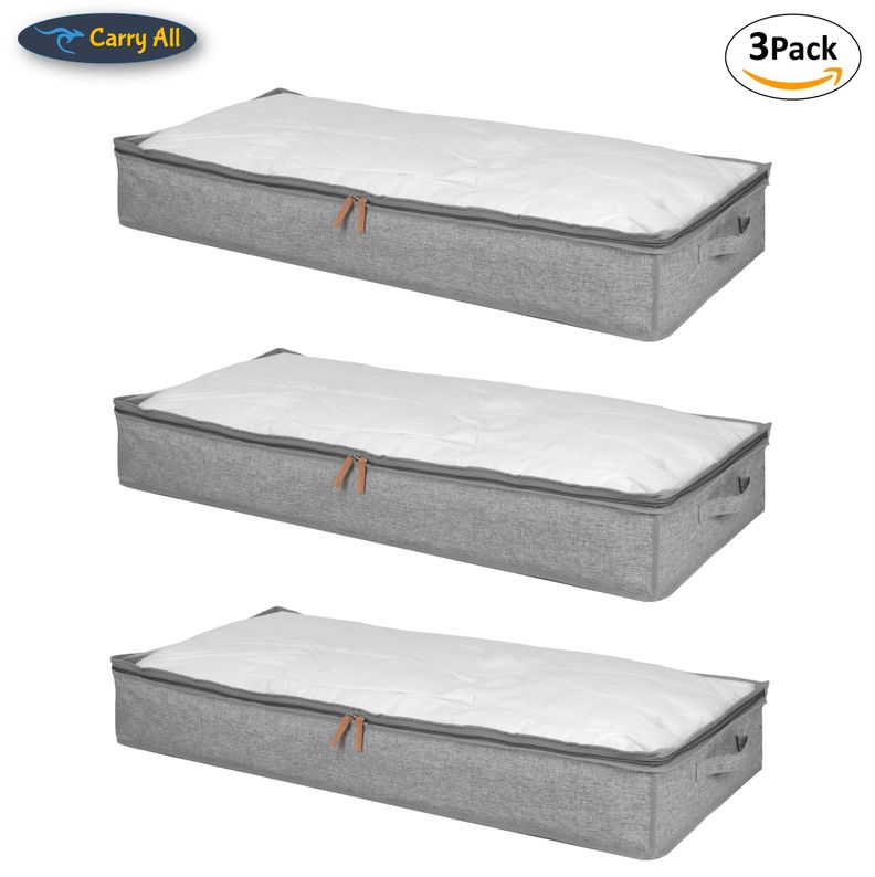 Pack 3 Bolsas Almacenaje Bajo Cama Carry All 70 Litros -1
