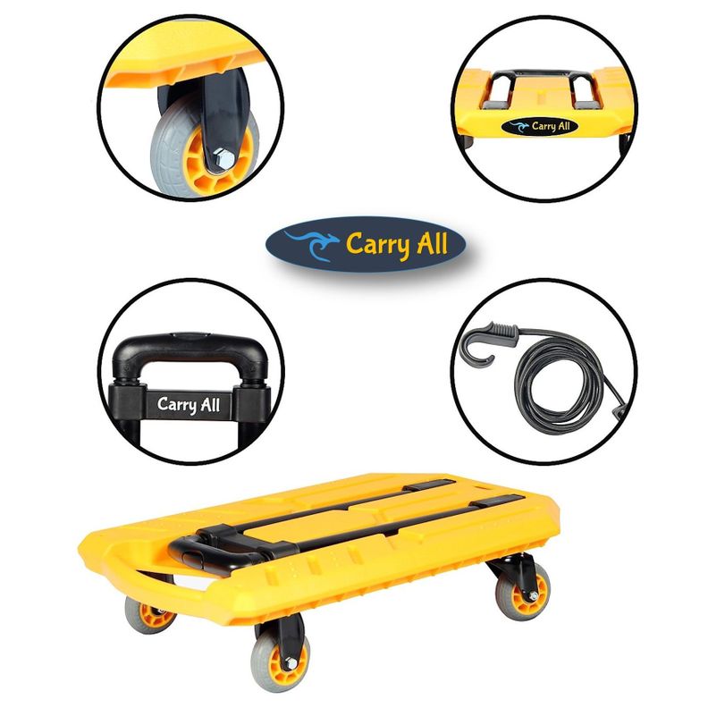 Carro Plegable De Carga Tipo Plataforma 100 Kilos Yegua-1