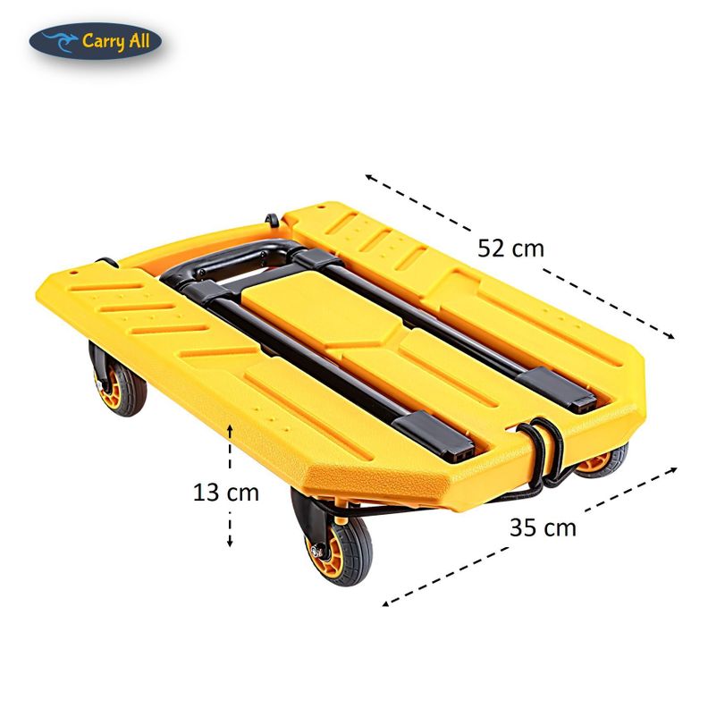 Carro Plegable De Carga Tipo Plataforma 100 Kilos Yegua-3