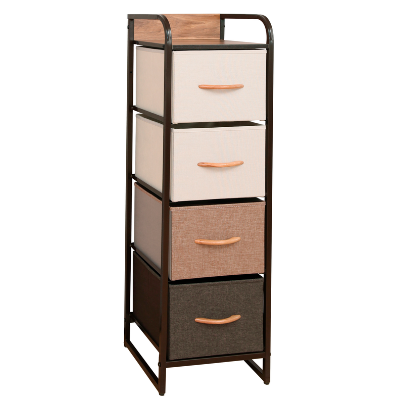Velador Cajonera 4 Cajones Carry All® Linea Hogar-0