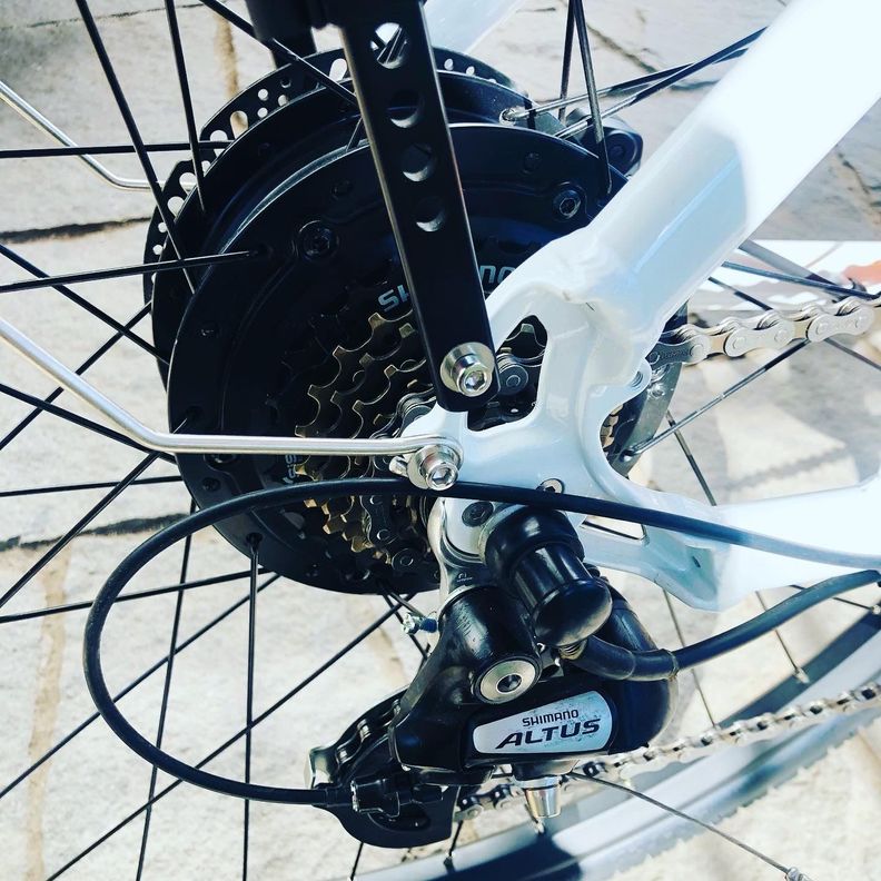 Bicicleta Eléctrica EMA Motor BAFANG 350W-3