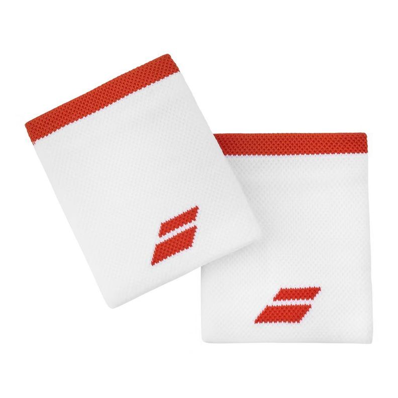 MUÑEQUERA BAB LOGO JUMBO WRISTBAND WHITE/RED-0