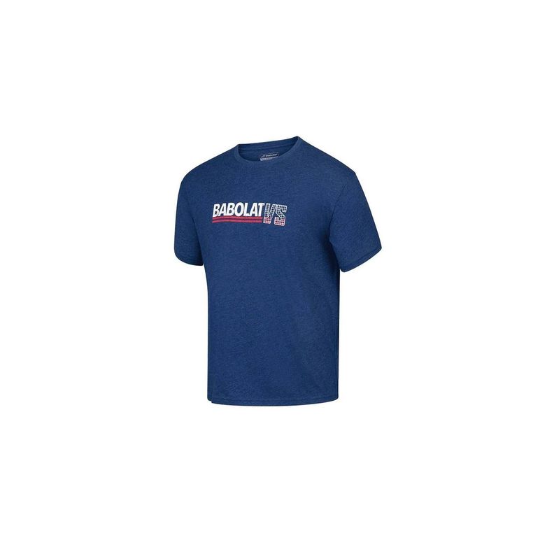 POLERA BAB EXCERCISE VINTAGE TEE MEN ESTATE BLUE-0