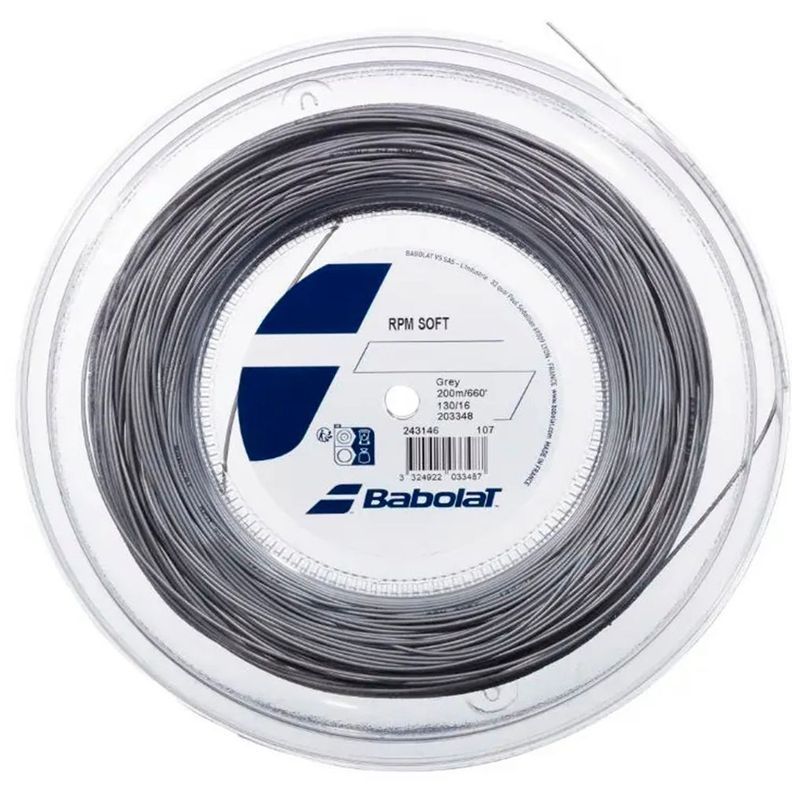 CUERDA TENIS BABOLAT RPM SOFT 1.30 X 200 - MTS