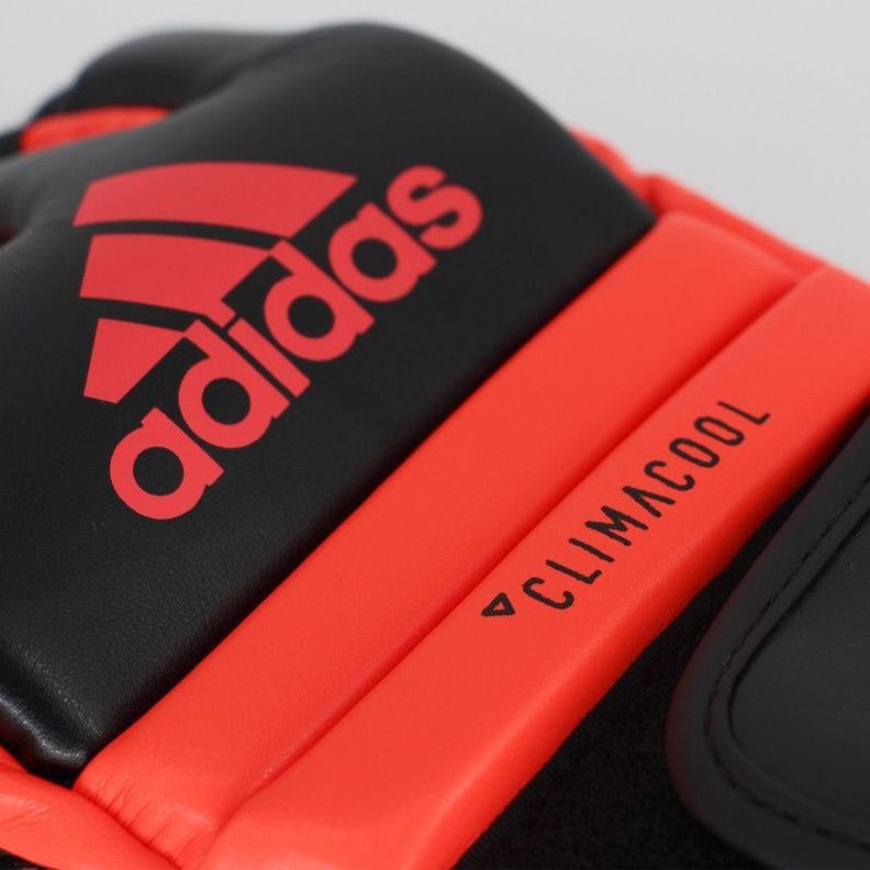 Guantes De MMA Adidas Speed Negro/rojo solar-2