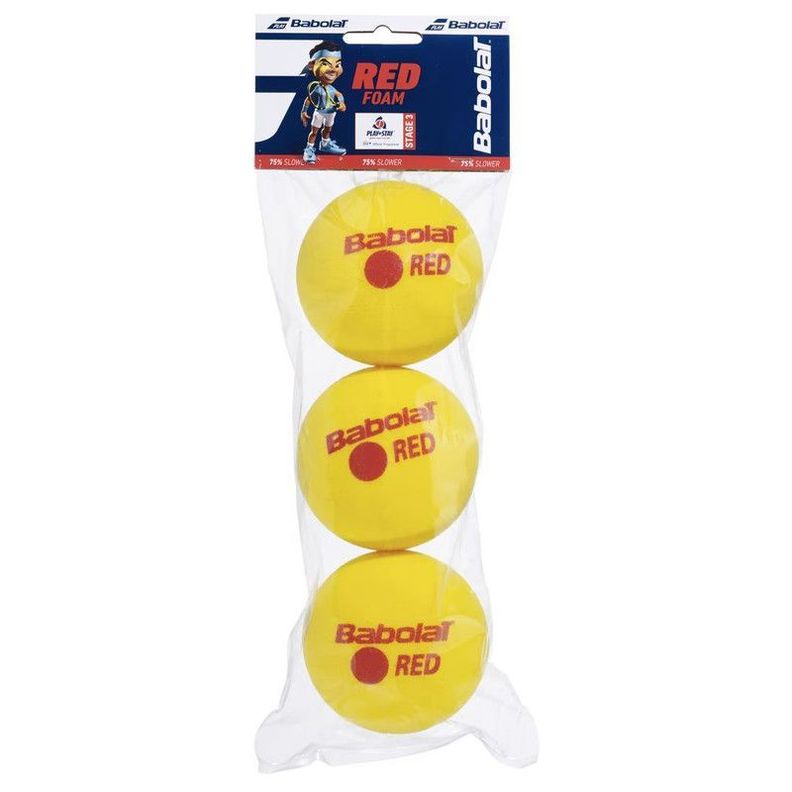 PELOTAS RED FOAM BABOLAT/ 3 PELOTAS-0