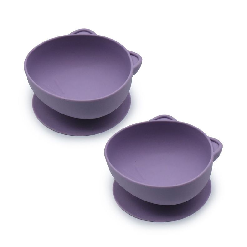 Pack De 2 Bowls De Silicona Con Succión Gato-0