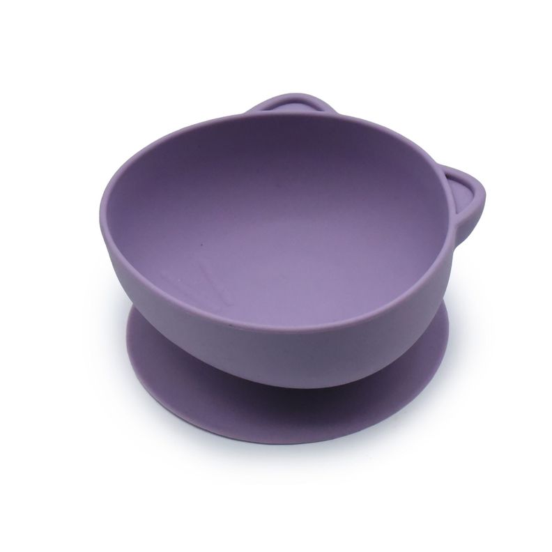 Pack De 2 Bowls De Silicona Con Succión Gato-1