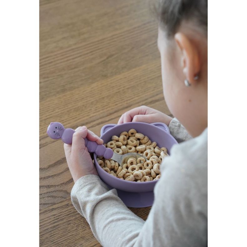 Pack De 2 Bowls De Silicona Con Succión Gato-4