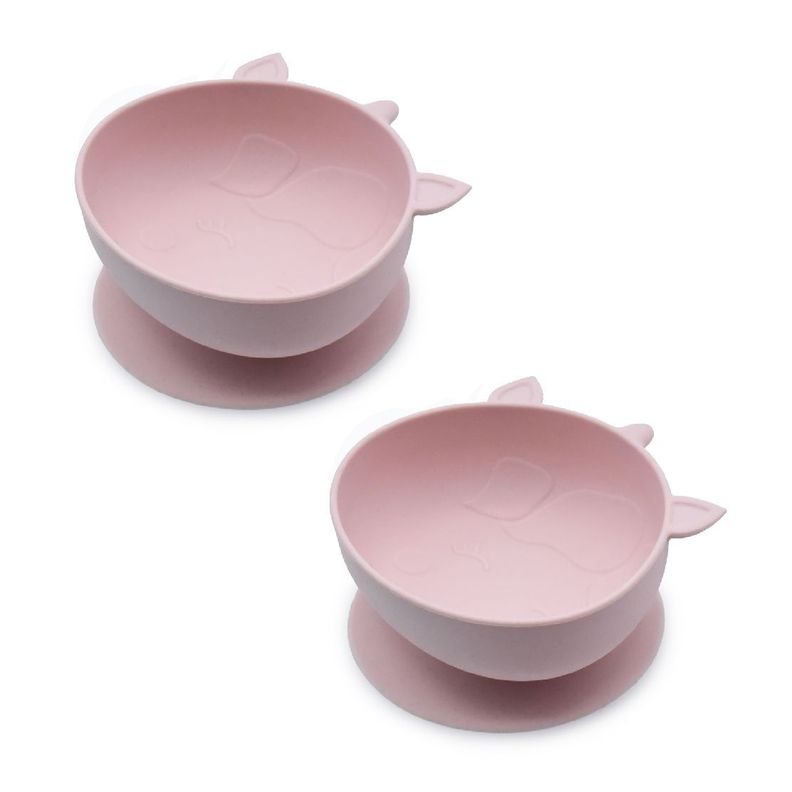 Pack De 2 Bowls De Silicona Con Succión Unicornio-0