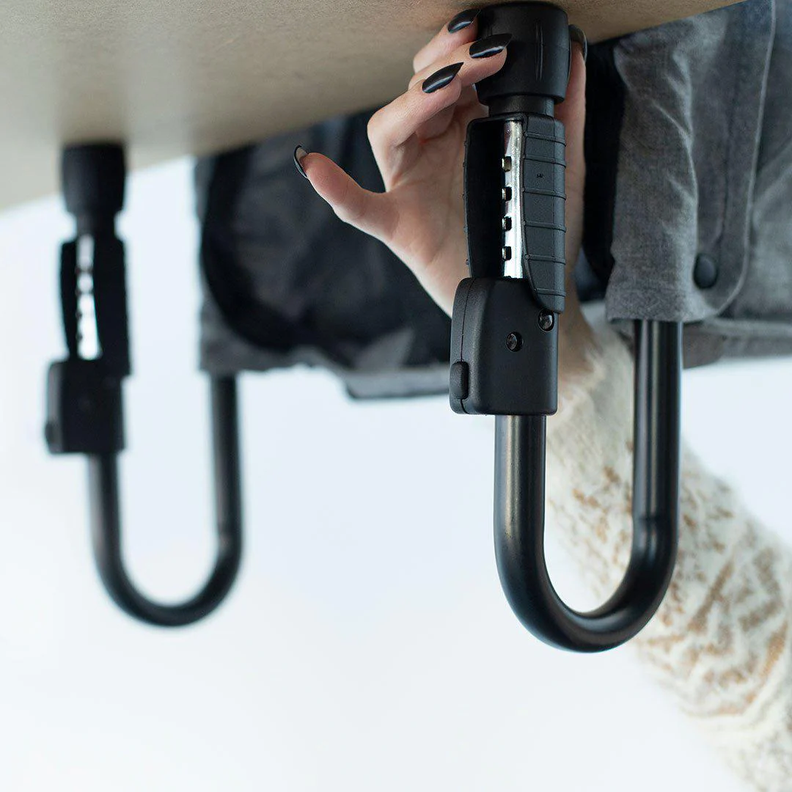 Silla De Comer Portatil Perch Latte-4