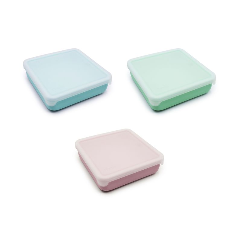 Contenedor De Silicona Para Sandwich Verde-3