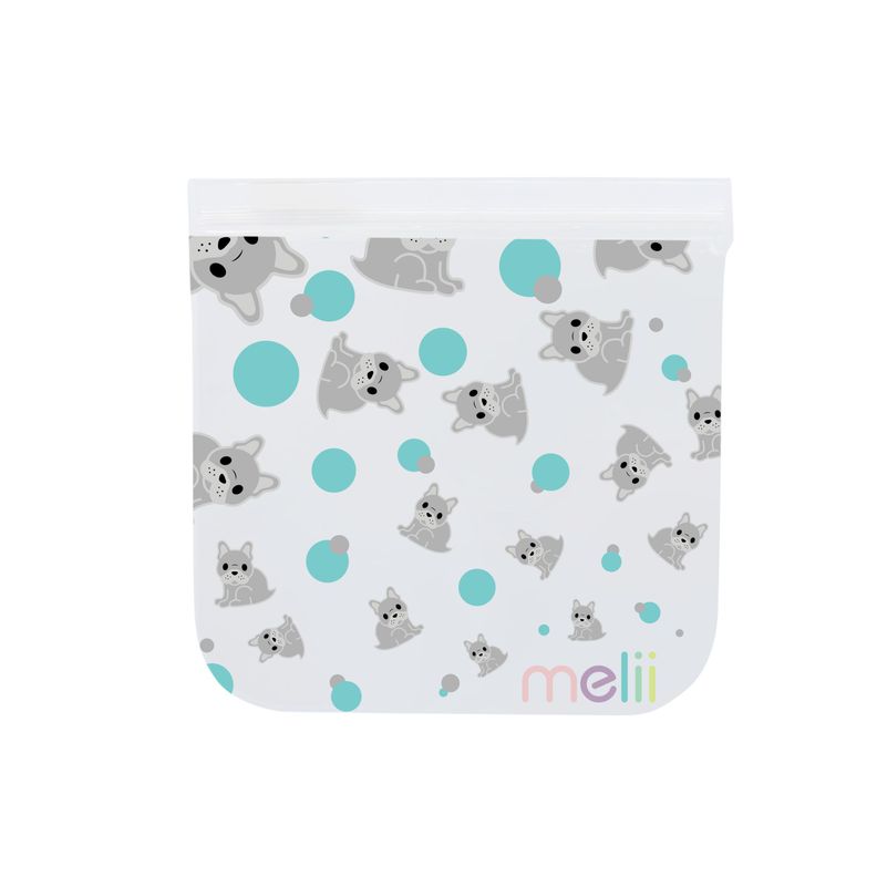 Pack de 4 Bolsas Reutilizables Para Snacks Bulldog-Tiburón-3