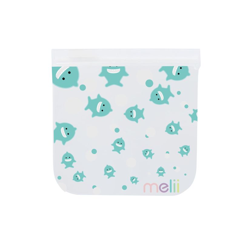 Pack de 4 Bolsas Reutilizables Para Snacks Bulldog-Tiburón-4