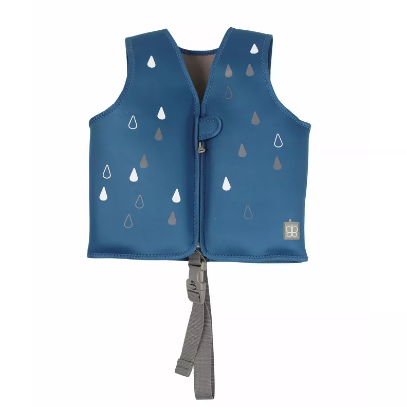 Chaleco De Natación Näj Azul Marino Talla S-0
