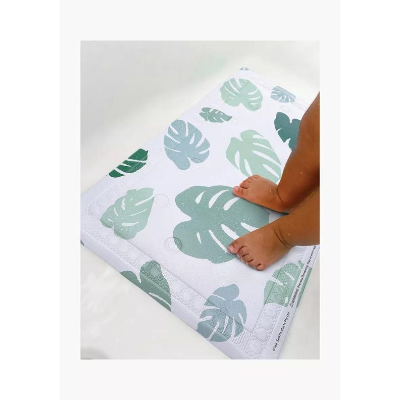 Alfombra Antideslizante De Baño Botanica-2