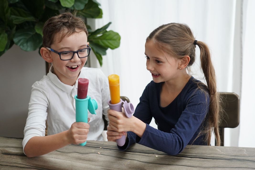 Pack De 2 Moldes De Silicona Para Helado Push Up Tiburón - Oso-5