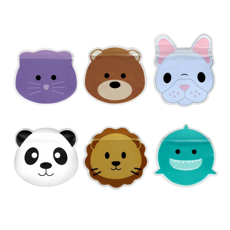 Pack De 6 Bolsas Reutilizables Para Snacks-0