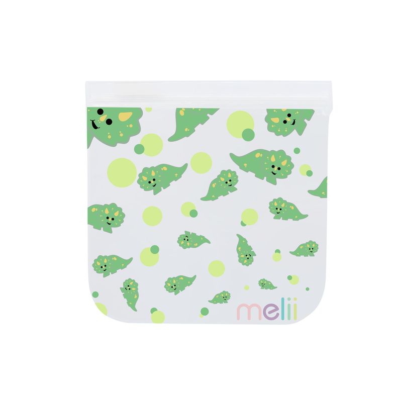 Pack de 4 Bolsas Reutilizables Para Snacks Dino-Leon-3