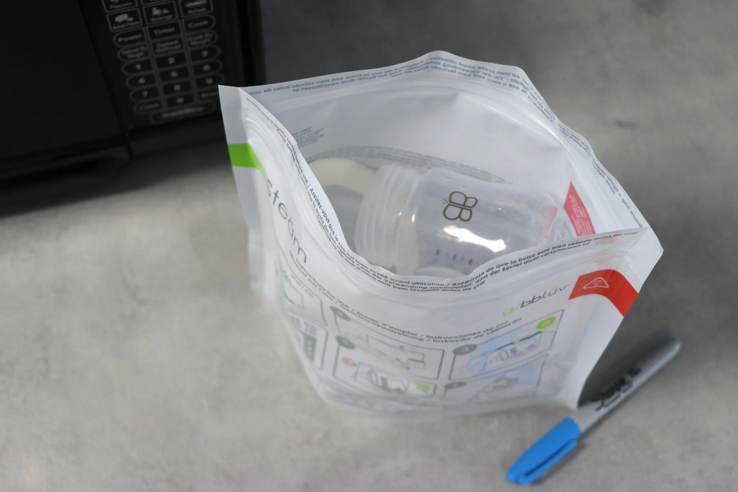 Bolsas Esterilizadoras De Vapor Rápido Para Microondas Steäm-2