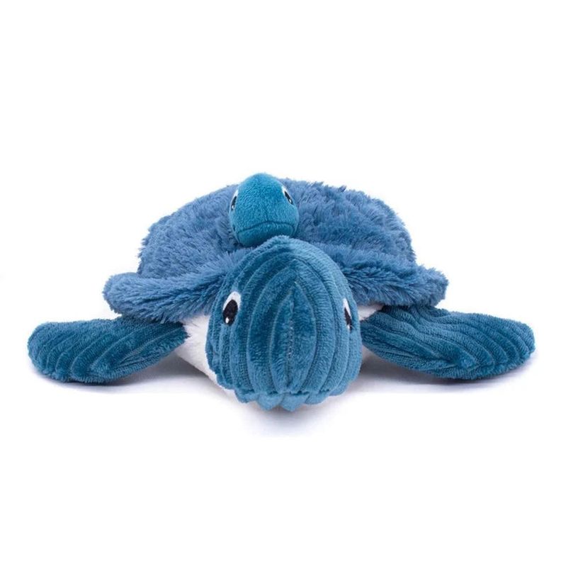 Peluche Tortuga Sauvenou Mama y Bebe - Azul