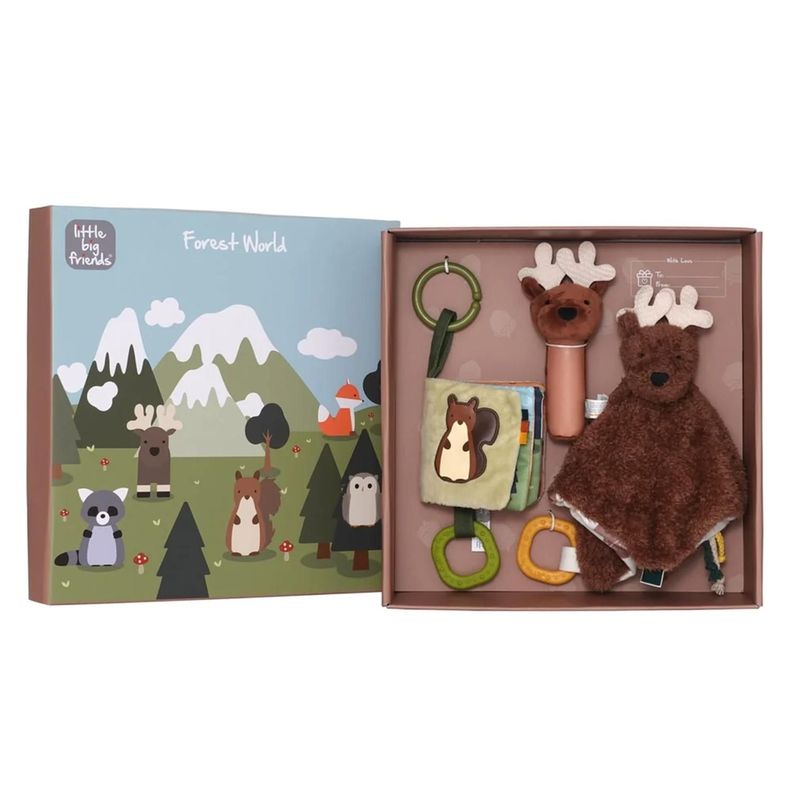 Caja regalo para bebé - Bosque