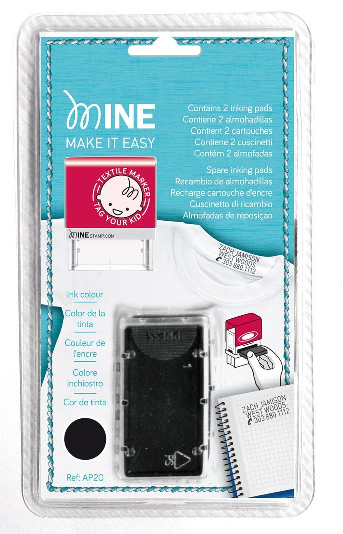 Pack de 2 Repuestos de Tinta para Marcador-1