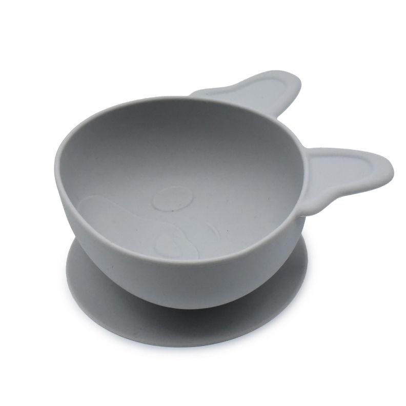 Pack De 2 Bowls De Silicona Con Succión Bulldog-1