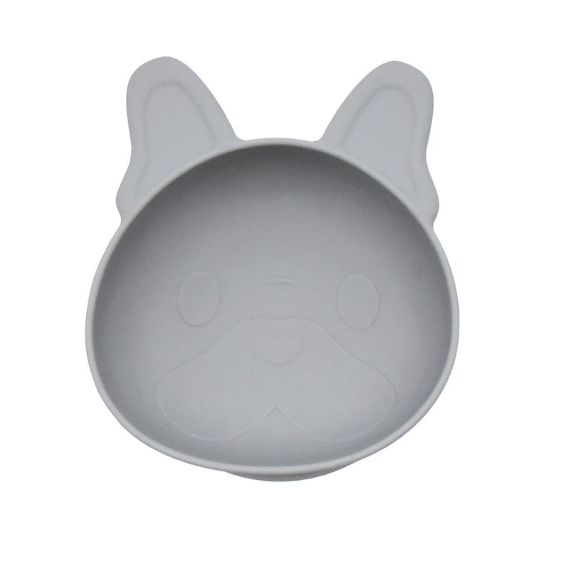Pack De 2 Bowls De Silicona Con Succión Bulldog-2