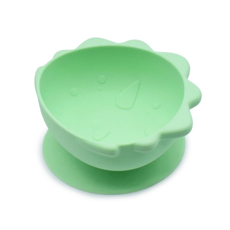 Pack De 2 Bowls De Silicona Con Succión Dino-1