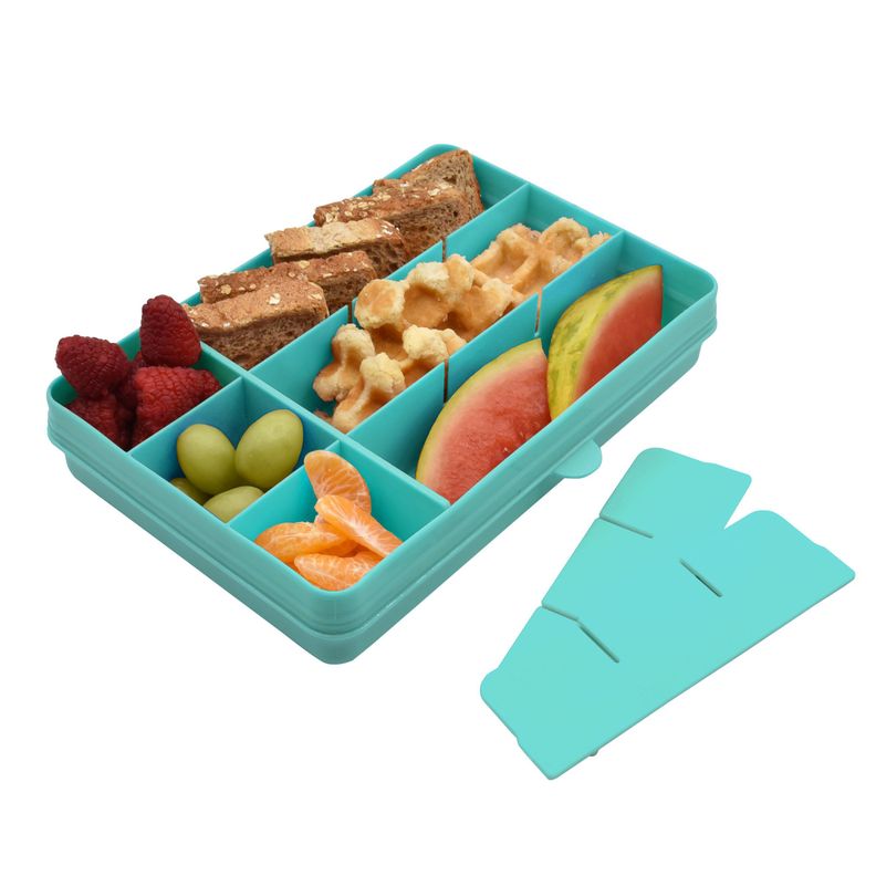Caja Contenedora Para Snacks Azul-2