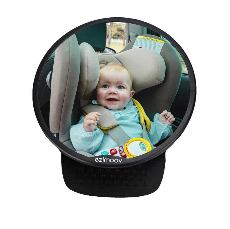 Espejo Retrovisor Infantil Redondo Para Auto-0