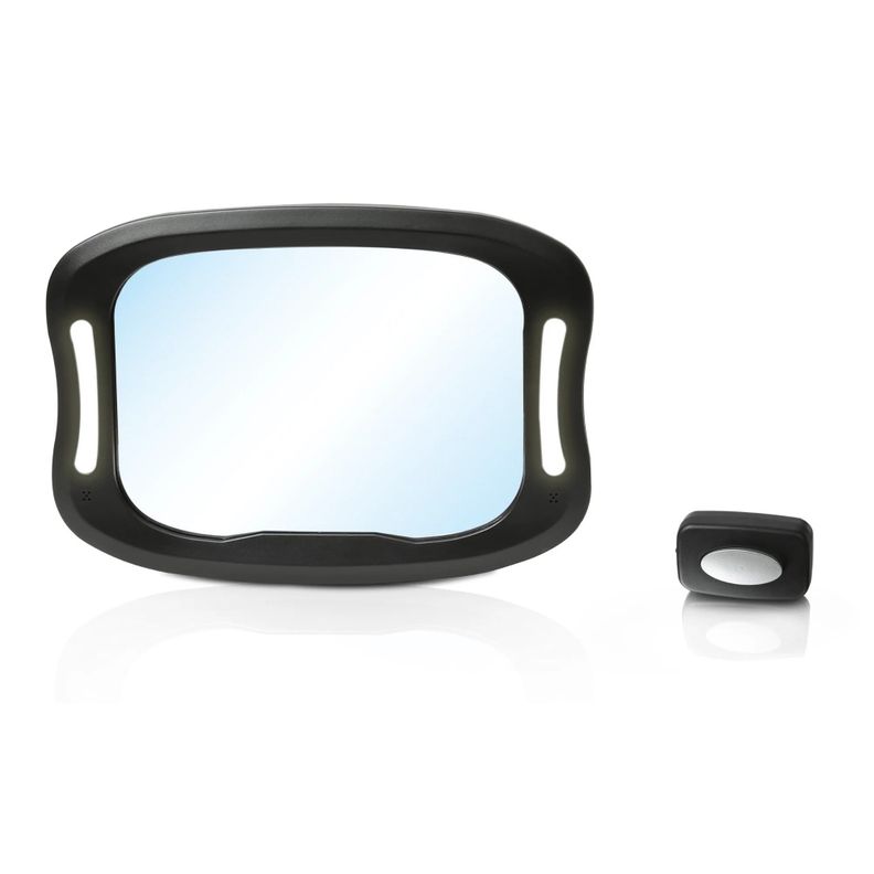 Espejo Retrovisor Infantil Con Luz LED Para Auto-1