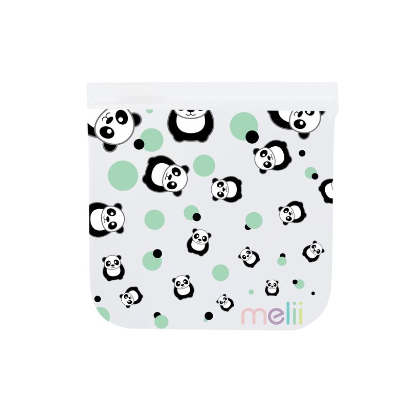 Pack de 4 Bolsas Reutilizables Para Snacks Panda-Oso-4