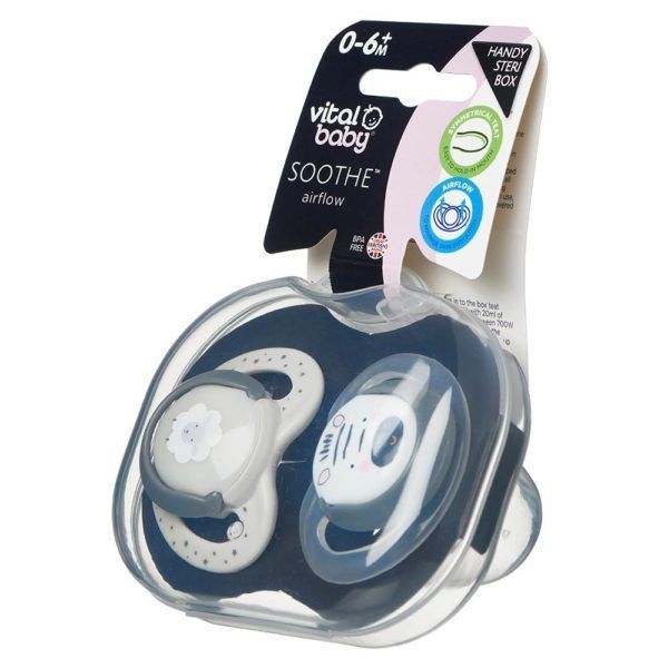 Chupetes airflow unisex 0-6 meses-0
