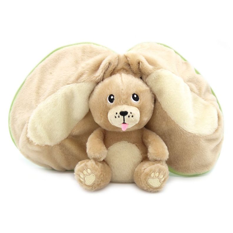Peluche Reversible Crocket El Perro - Manzana-2