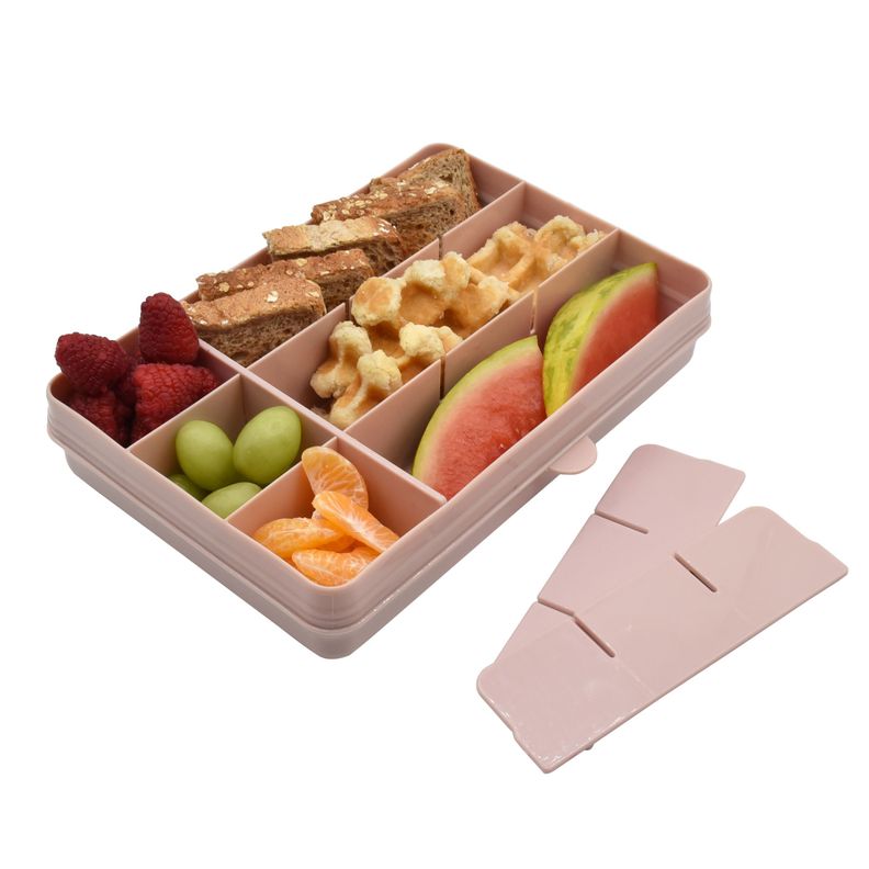 Caja Contenedora Para Snacks Rosado-1