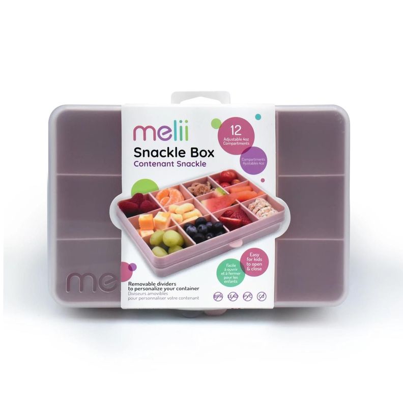 Caja contenedora para snacks - Rosado