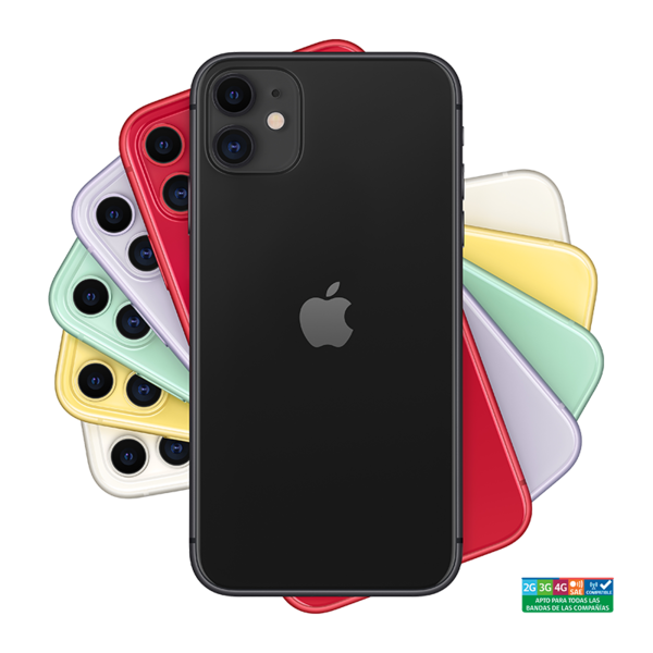 iPhone 11 64GB - Reacondicionado - Negro-1