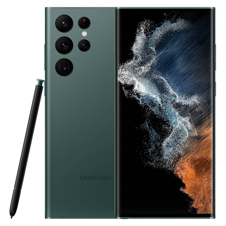 Samsung Galaxy S22 Ultra 5G 256GB - Reacondicionado - Verde-0