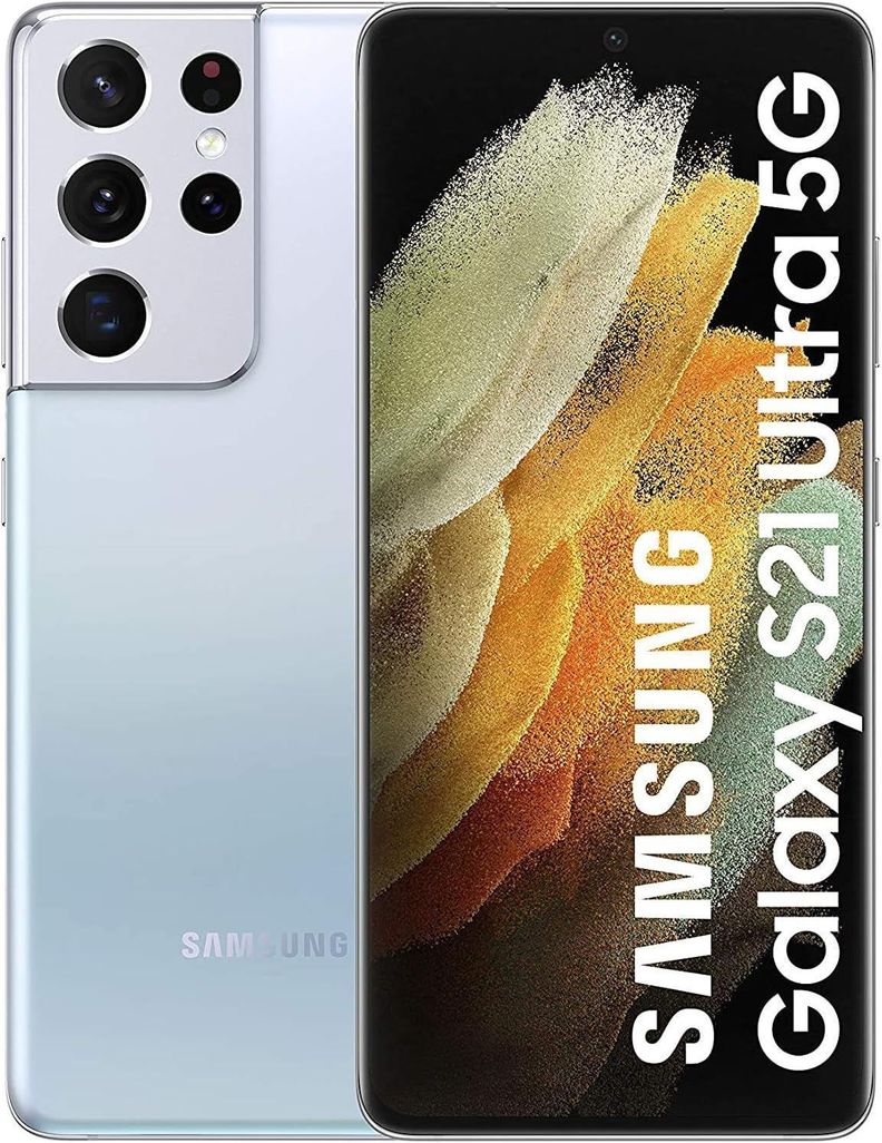 Samsung Galaxy S21 Ultra 5G 128GB - Reacondicionado - Silver Plata