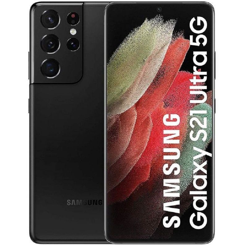 Samsung Galaxy S21 Ultra 5G 128GB - Reacondicionado - Negro