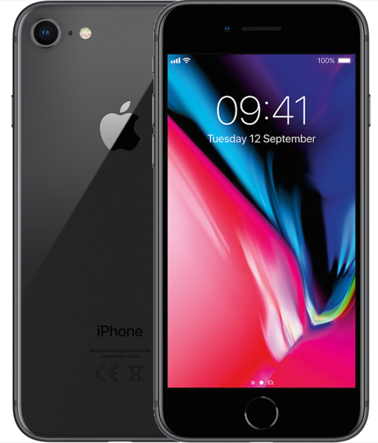 iPhone 8 256GB - Reacondicionado - Space Gray Negro